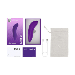 Вакуумний смарт-стимулятор для пар We-Vibe Melt 2 Purple - №8
