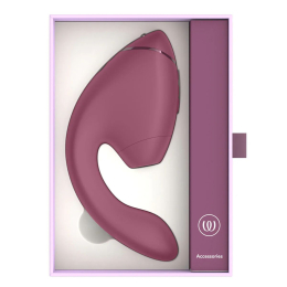 Подвійний вакуумний кліторальний стимулятор з вібрацією Womanizer Next Duo - Dusky Pink - №13