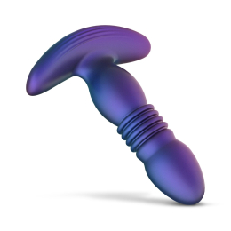 Анальна пробка з вібрацією та пульсацією Hueman - Supernova Thrusting Buttplug - №6