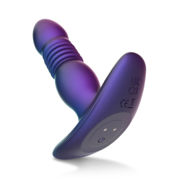Анальна пробка з вібрацією та пульсацією Hueman - Supernova Thrusting Buttplug - №4