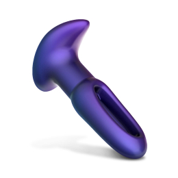 Анальна пробка з віброязичком Hueman - Voyager Butt Plug With Tapping - №6