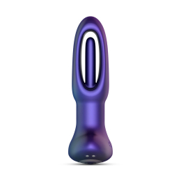 Анальна пробка з віброязичком Hueman - Voyager Butt Plug With Tapping - №3