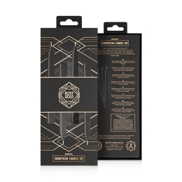 Набір свічок Rosy Gold - Seduction Candle Set - Black - №7