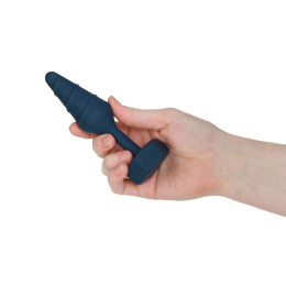 Анальна пробка Lux Active Twist Plug Small Blue - №5