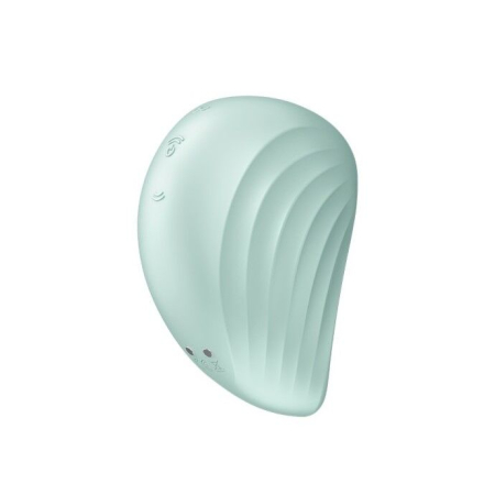 Вакуумний кліторальний стимулятор із вібрацією Satisfyer Pearl Diver Mint - фото №4