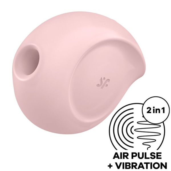 Вакуумний кліторальний стимулятор із вібрацією Satisfyer Sugar Rush Rose - фото