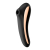 Вакуумний стимулятор з вібрацією Satisfyer Dual Kiss Black - фото