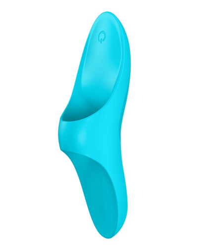 Вібратор на палець Satisfyer Teaser Light Blue - фото