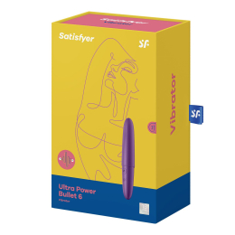 Мінівібратор Satisfyer Ultra Power Bullet 6 Violet - - фото №7