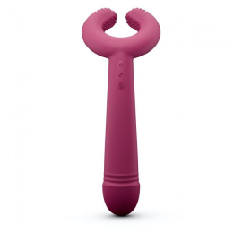 Вібратор для пар Love To Love PLEASE ME - PLUM STAR з трьома моторами, гнучкий - №3