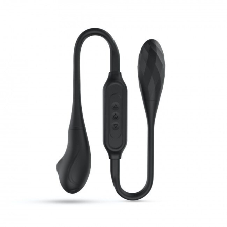 Вібратор на гнучкому зчепленні зі стимуляцією пальчиком Dorcel DUAL EXPLORER - фото