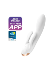 Смарт вібратор-кролик із подвійним відростком Satisfyer Double Flex White - фото №1