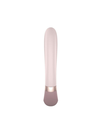 Смарт вібратор-кролик із підігрівом Satisfyer Heat Wave Mauve - фото №3