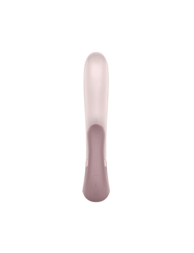 Смарт вібратор-кролик із підігрівом Satisfyer Heat Wave Mauve - фото №2