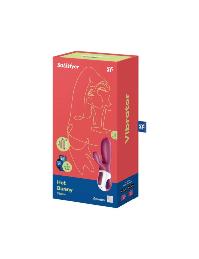 Смарт вібратор кролик із підігрівом Satisfyer Hot Bunny - фото №4