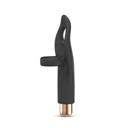 Вібратор на палець Love To Love Tickle me - BLACK ONYX перезаряджається, 3 варіанти використання - фото