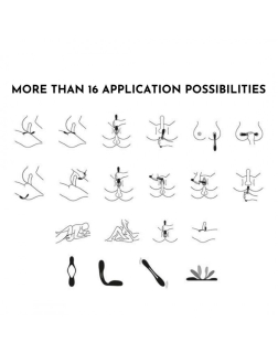 Універсальний гнучкий вібратор для пар Satisfyer Elastic Joy Red - №5