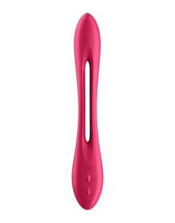 Універсальний гнучкий вібратор для пар Satisfyer Elastic Joy Red - №2