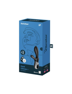 Універсальний смарт-вібратор з підігрівом Satisfyer Heat Climax + - - фото №4