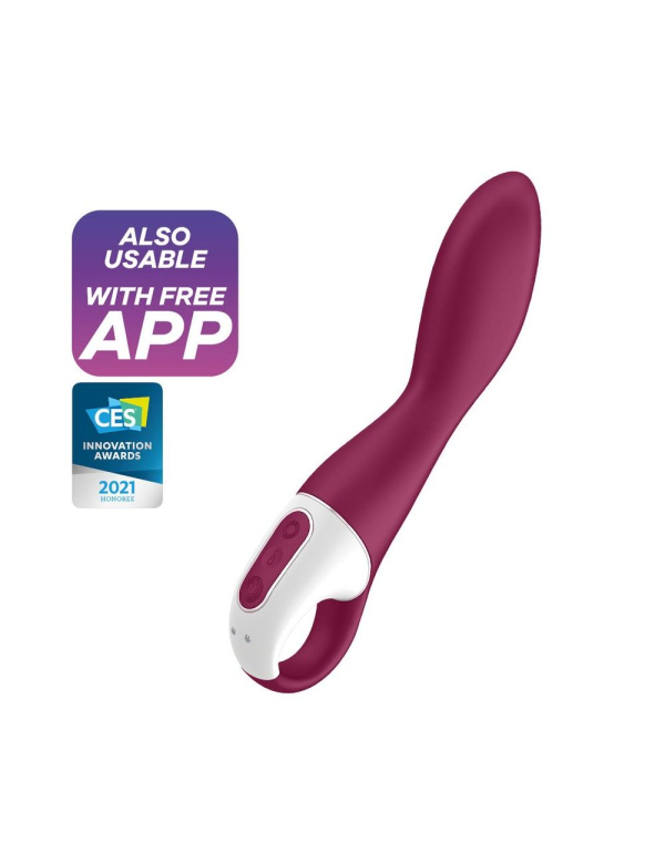 Смарт вібратор точки G Satisfyer Heated Thrill з функцією підігріву - фото