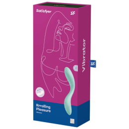 Вібратор із перлинною стимуляцією точки G Satisfyer Rrrolling Pleasure Mint - - фото №5