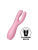 Кліторальний вібратор Satisfyer Threesome 3 Pink з трьома пальчиками - фото